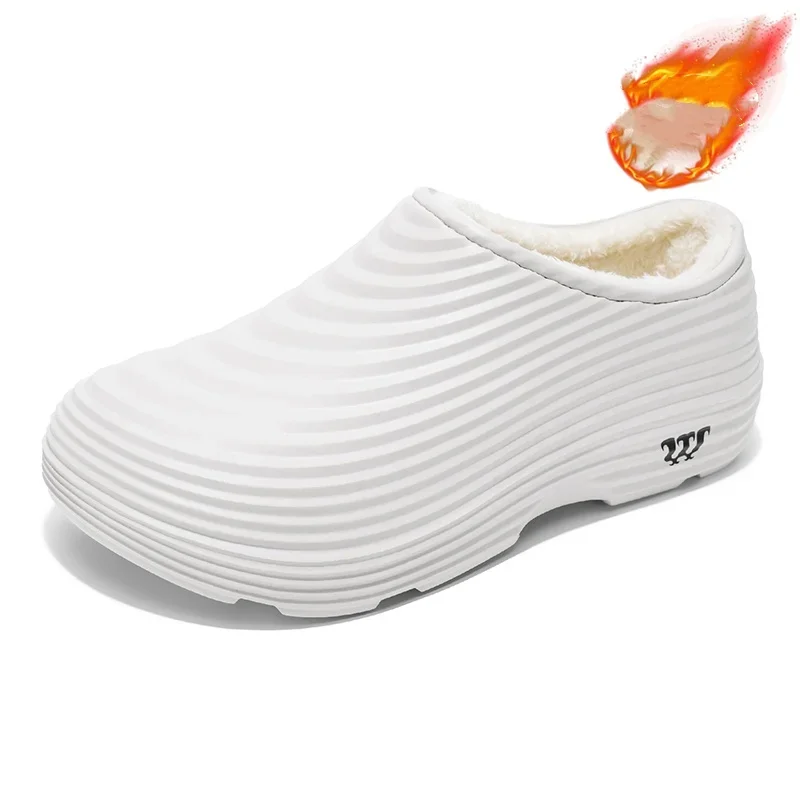 

Fleece-Lined Men's and Women's Labor Protection Shoes Rain-Proof Shoes Thick-Soled Outdoor Wear-Resistant Men's Shoes