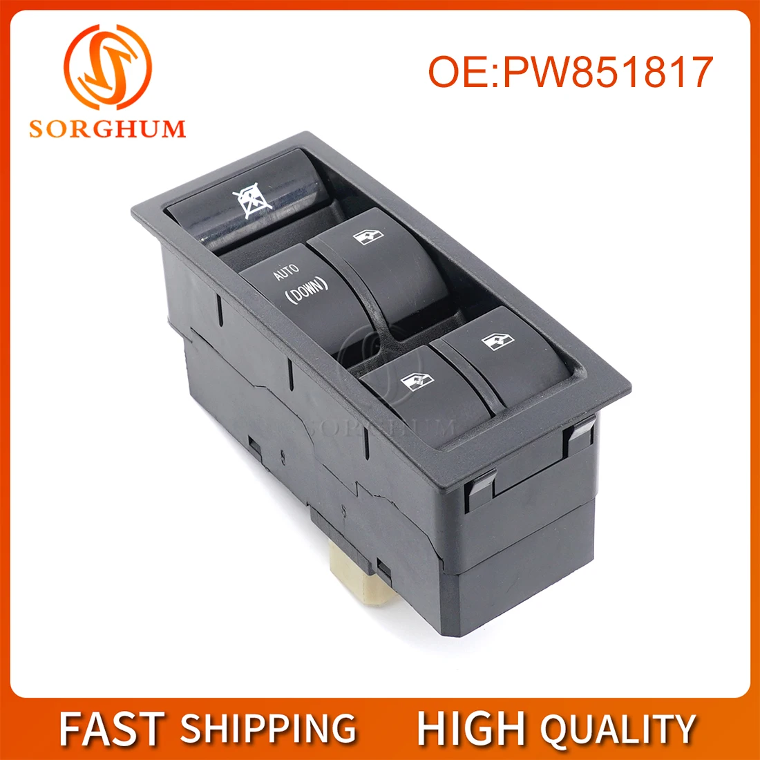 

Sorghum PW851817 11 Pins LHD Electric Left Side Master Power Botton Lifter Window Switch For Proton GEN2 Car Accessice