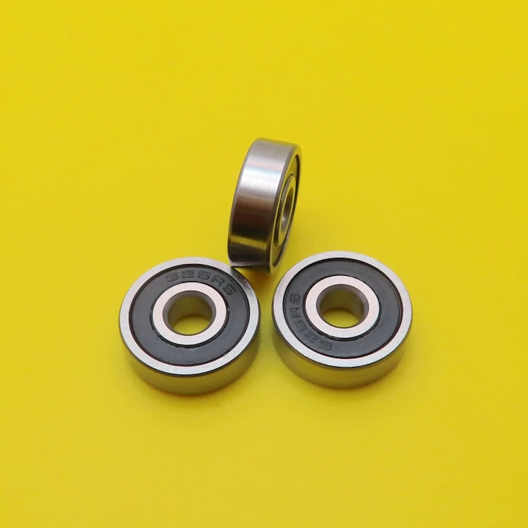 Imagem -04 - Nbzh Bearing500 Pcs Dupla Vedação de Borracha Capa Rolamento de Esferas Profundo Sulco 6252rs 5*16*5 mm