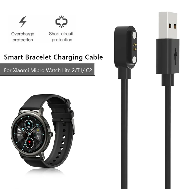 

USB Magnetic Charger Wrist Watch Charger Cable Fast Charging for Mibro GS/Air XPAW001/Lite XPAW004/A1/Mi Band 8/Lite 2/T1/ C2