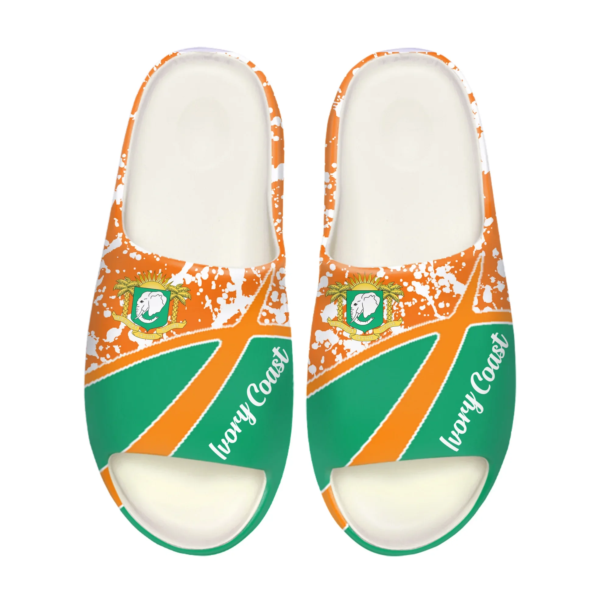 

Ivory Coast Soft Sole Sllipers Home Clogs Customized Water Shoes Mens Womens Teenager Stepping on Shit Beach Sandals
