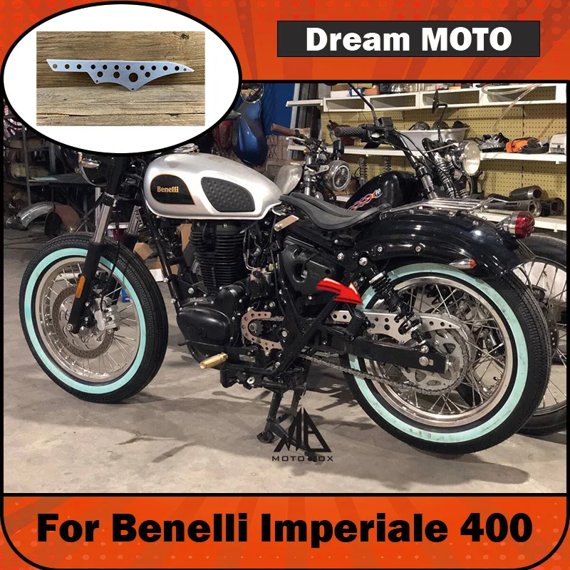 【Premium】For Imperial BJ400 chain cover, aluminum alloy oil barrier cover, crankset chain cover protection cover, large fly cove