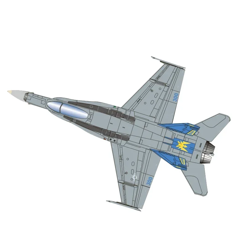 1/72 Academy Model  12534 F/A-18C American VFA82 Marauders Fighter assembly aircraft  Scale Model Kit