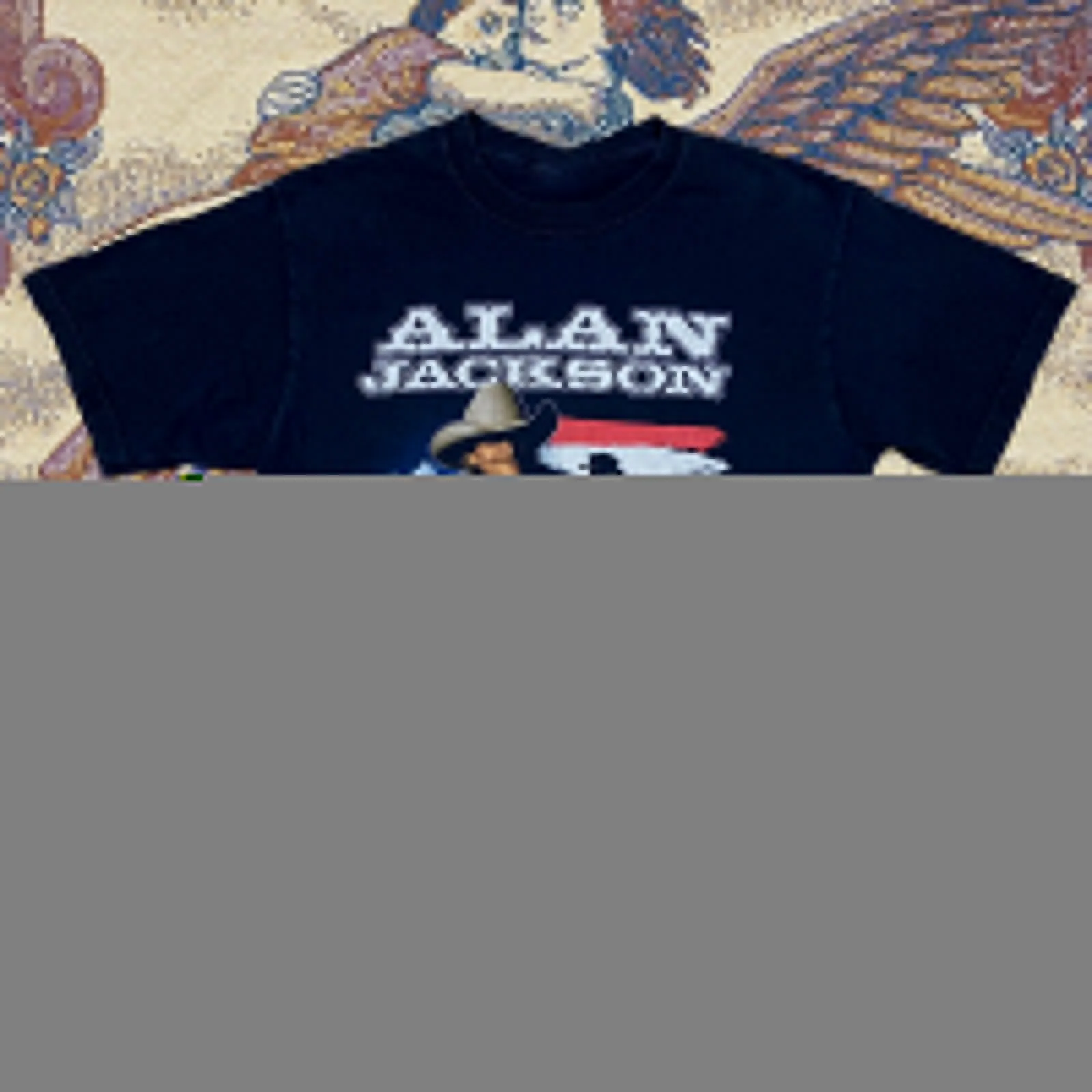 

Alan Jackson Tour Black Tee Unisex T-Shirt All Size S to 5XL PP520