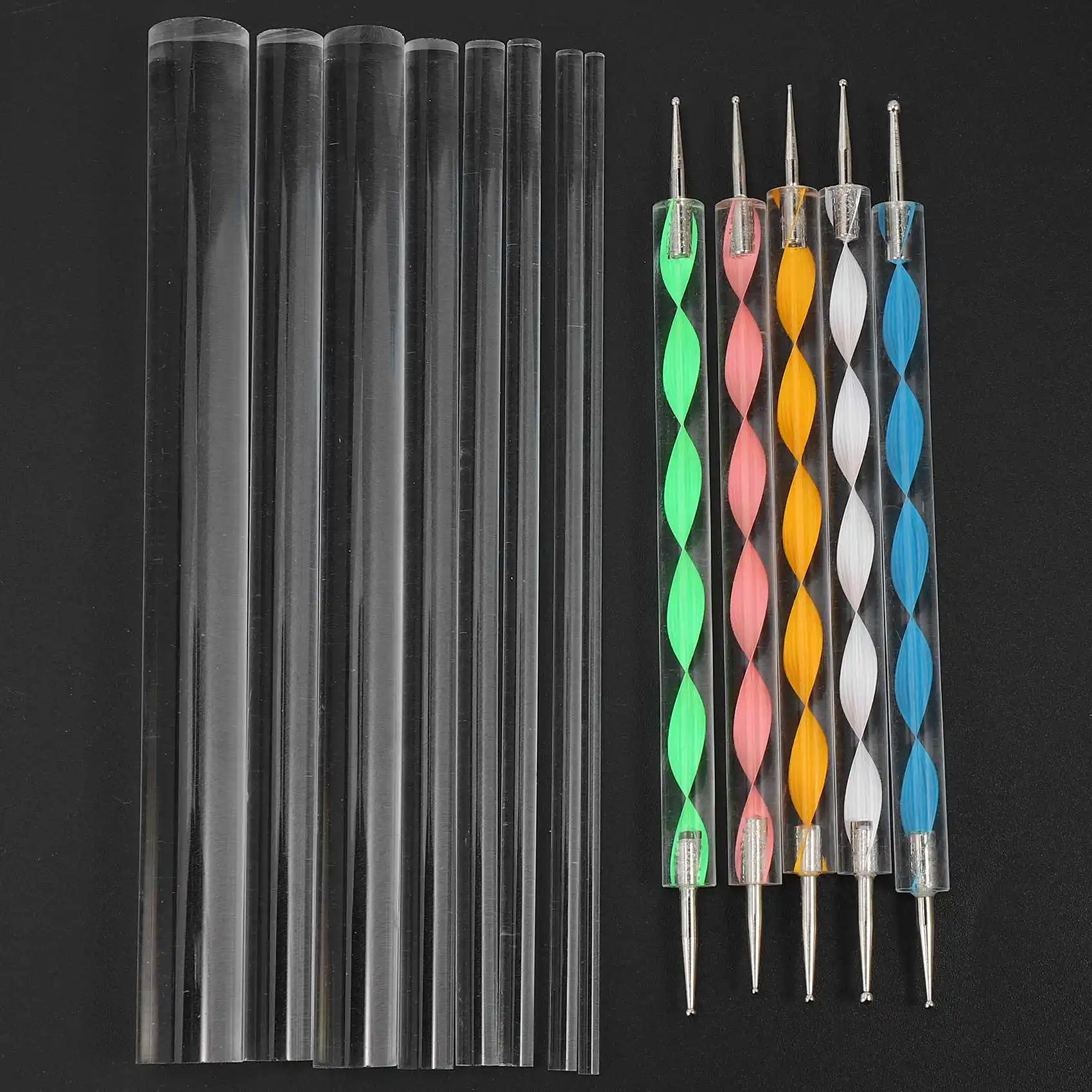 

AT13 Mandala Dotting Tools Set For Painting Rocks,Painting Rocks Dot Kit, Rock Stone Painting Pen Polka Dot Tool Template Cosmet