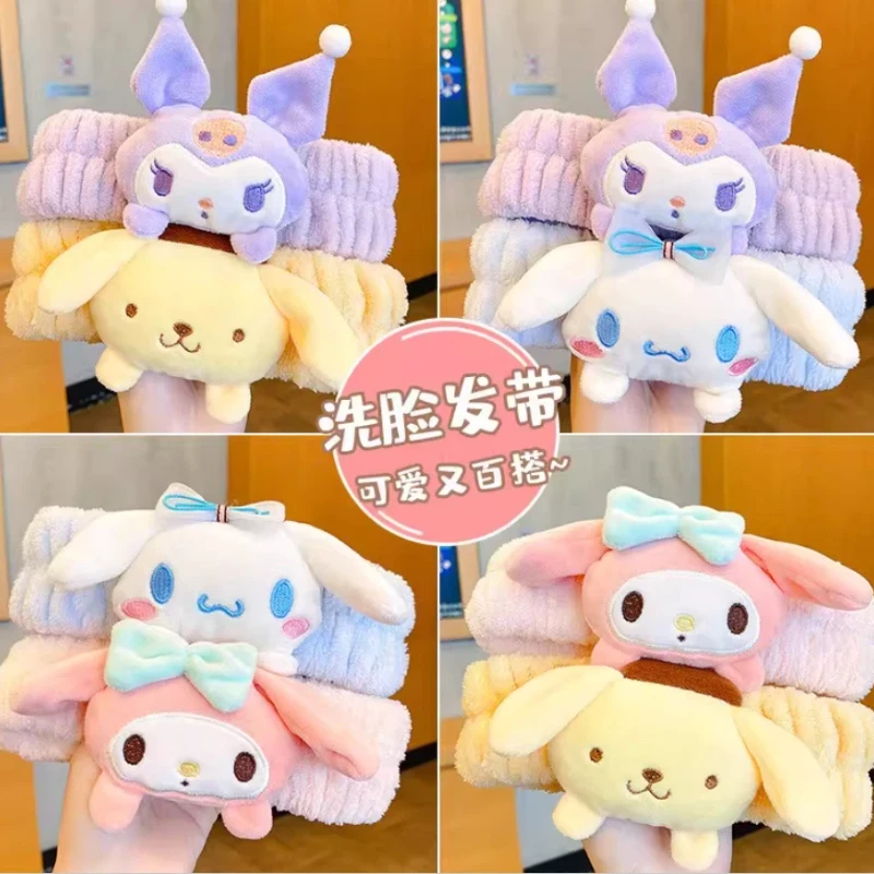Cute Hair Strap For Washing Face Skincare Make Up Soft And Elastic Female Hair Wonderful Items Daily Necessities For Girls