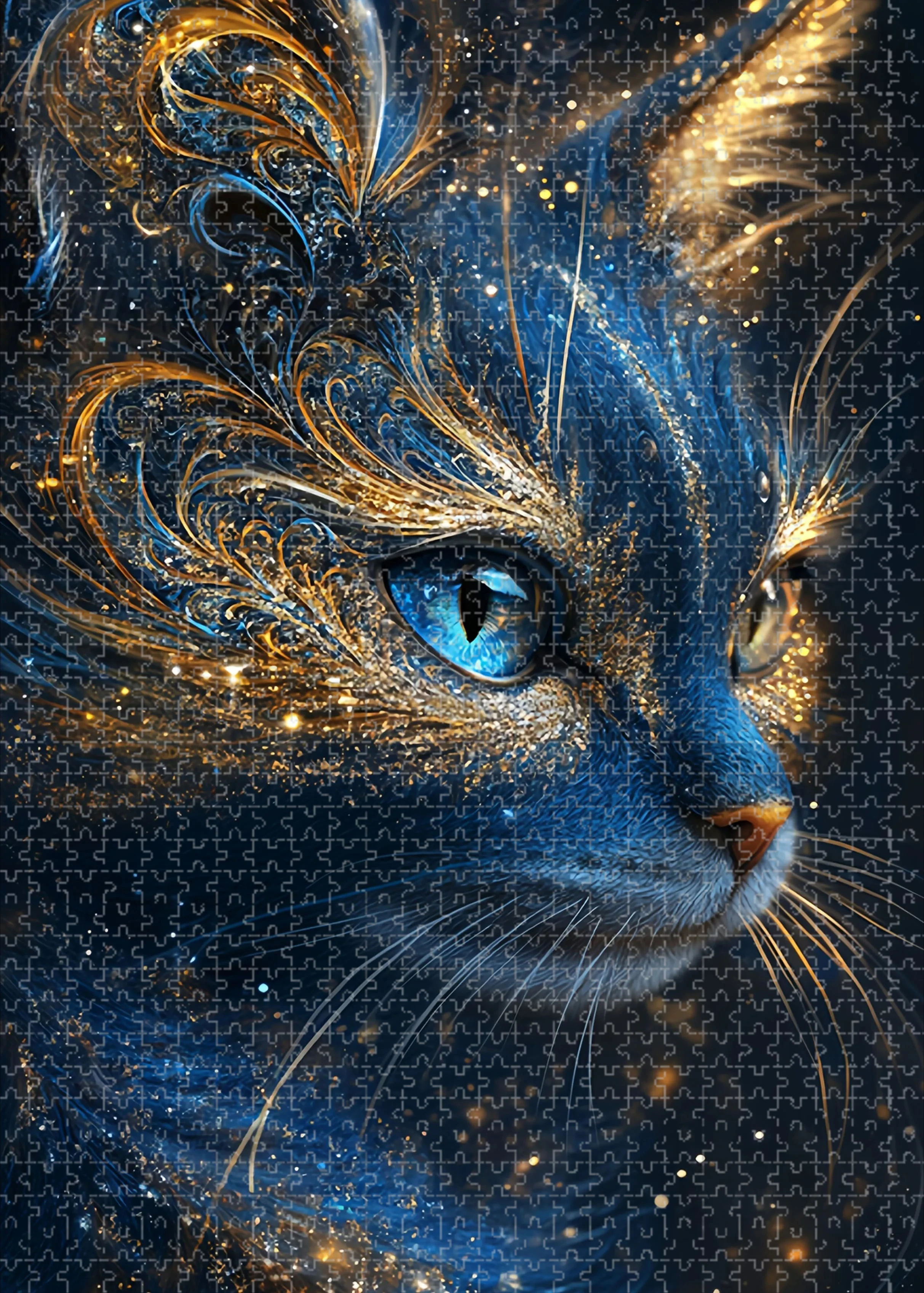

Пазл для взрослых с изображением животных (кошки), 500/1000/1200/2000 деталей, игрушка для снятия стресса, праздничный подарок, идеально подходит для творчества и развлечений своими руками