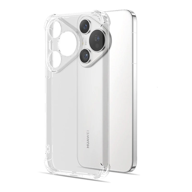 

Shockproof Soft Case For Huawei Pura80 Pura70 Ultra P60 P50 P40 Lite Mate 70 60 50 40 Pro Plus Pro+ RS Silicone Ultra Thin Shell