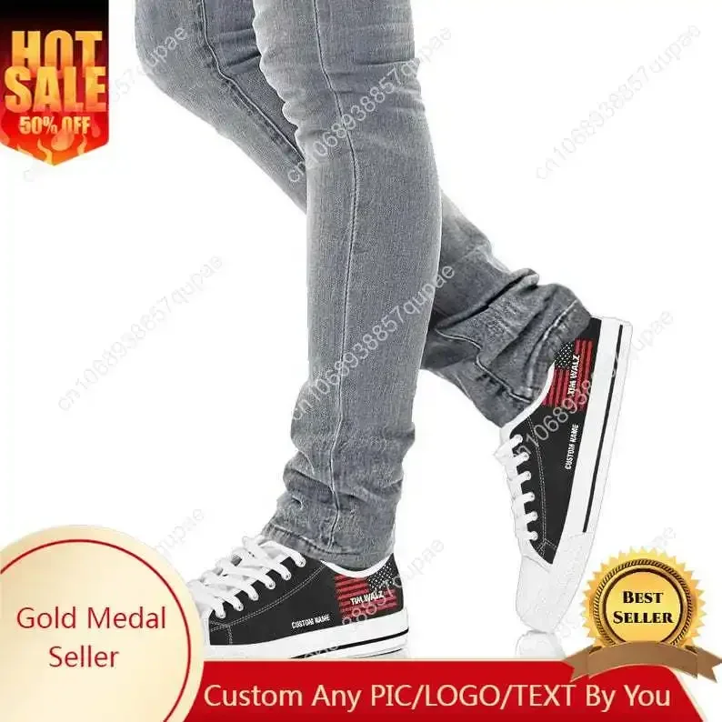 Elections Custom Low Top Shoes Men Women Teenager Sneakers Canvas High Quality Sneaker Casual Customized Couple Shoes