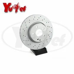 A pair Front Brake Disc Rotor 000 421 30 12 Fits For MB C-CLASS W204 S204 E-CLASS W212 A207 C207 0004213012