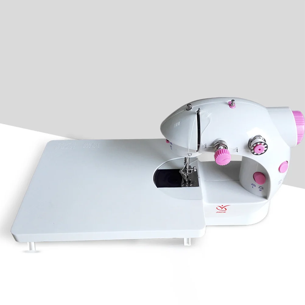 ماكينة خياطة تمديد الجدول تصميم قابل للطي لوح توسيع سطح أملس لامع لآلة الخياطة أداة الحرف اليدوية البيضاء #3