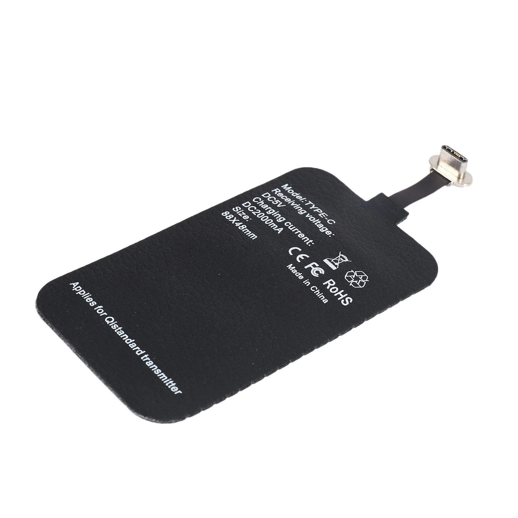 10W Wireless Receiver Suitable for Type-C Mobile Phone Receiver Patch 2A Fast Charge Receiver