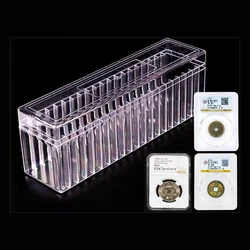 20 Certified Graded PCGS NGC Slab Coin Holder Coin Transparent Box Coins Protection Storage Commemorative Coin Collection Boxes