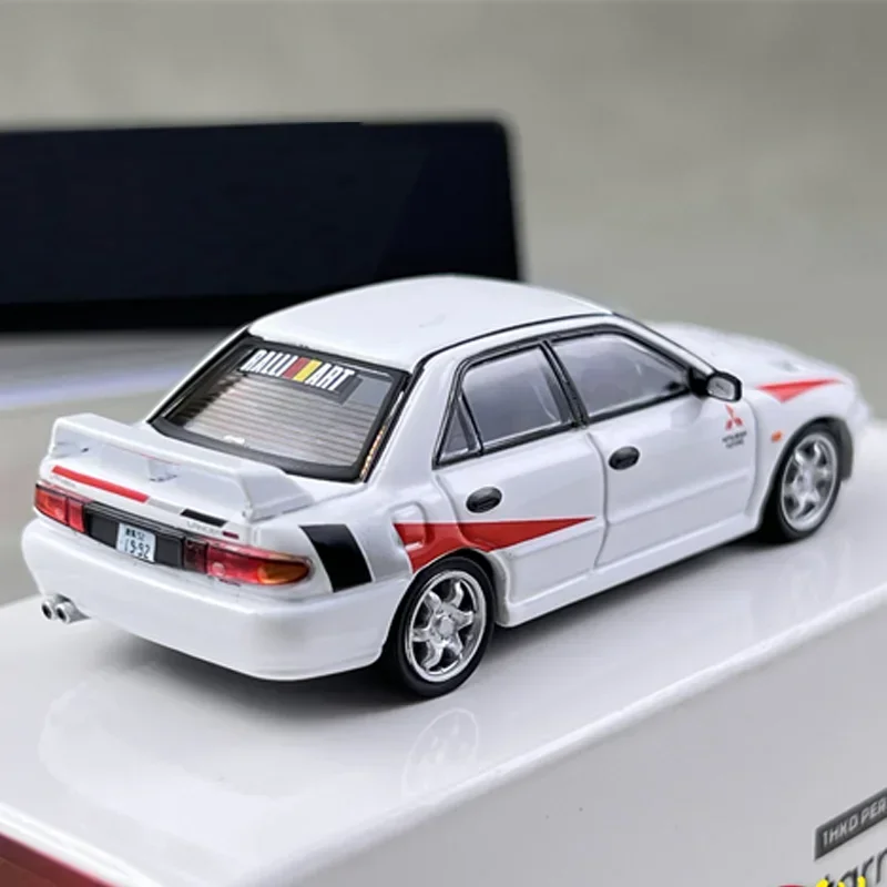 Tarmac Works 1/64 미쓰비시 랜서 RS Evo 합금 장난감, 자동차 다이캐스트 금속 모델 선물