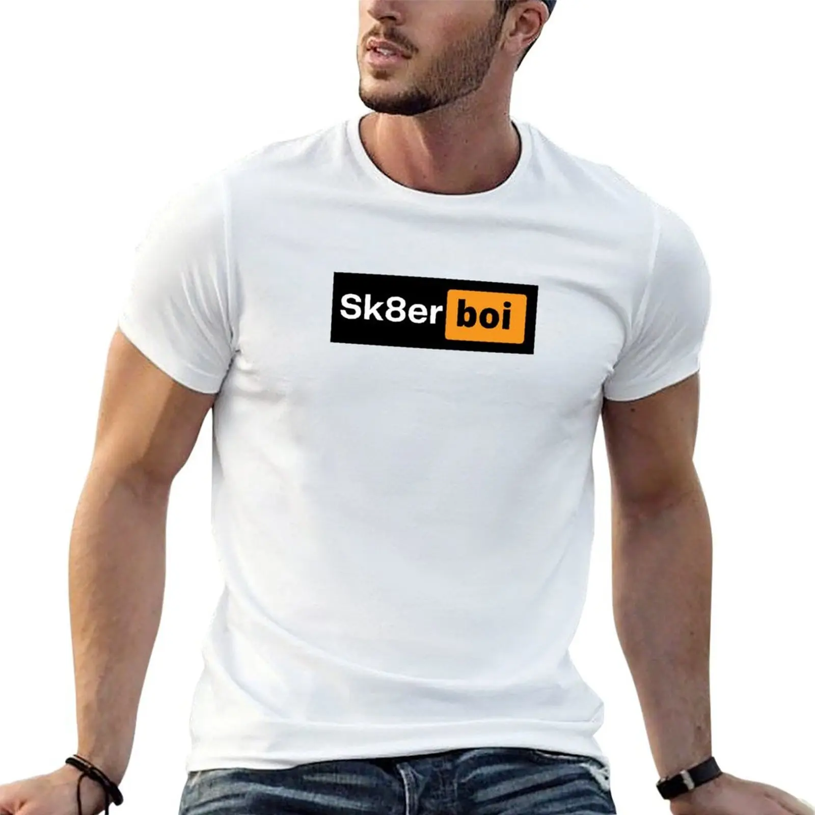 SK8ER BOI ! T-Shirt man t shirts for men casual man graphic t shirt man tshirt T-Shirt