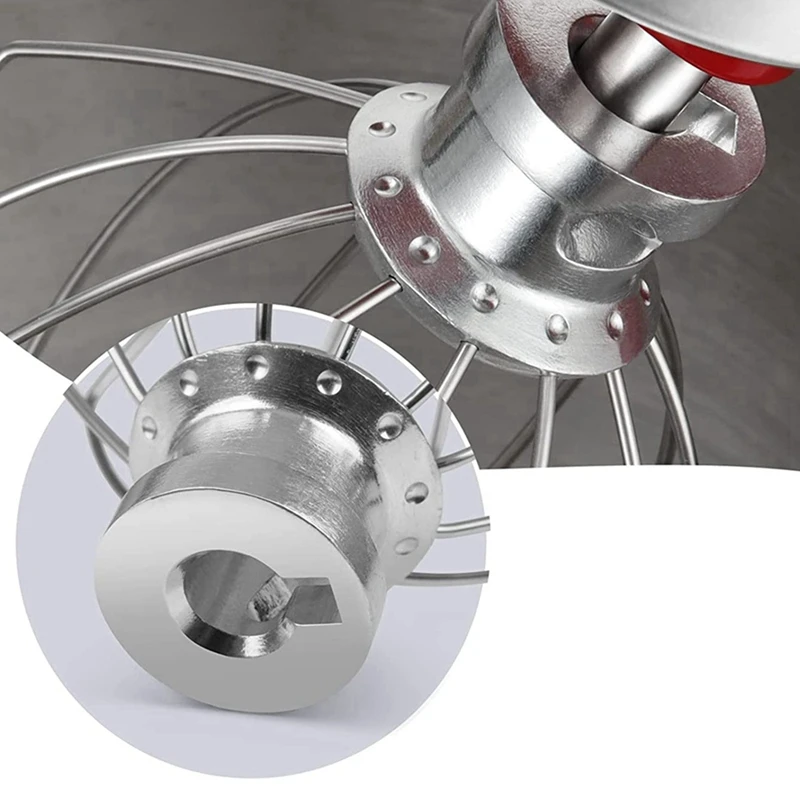 Frusta a filo BAAN-5X per robot da cucina Kitchenaid 5QT Lift e 6QT, accessorio per frusta, agitatore per crema all'uovo in acciaio inossidabile