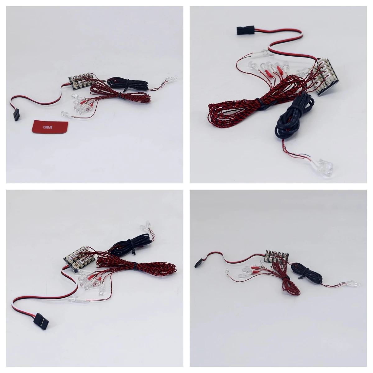 

1/14 Hydraulic Model Light Lamp sets fit JDM 128 RC forklift 1 14 Remote Control toy