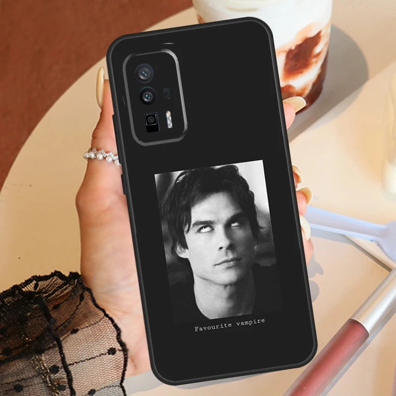 The Vampire Diaries Damon Salvatore For Xiaomi 13 Ultra 12 Lite 11T 12T 13T Pro 12X POCO F5 X5 X3 Pro X4 F4 GT M5 M5s F3 Case