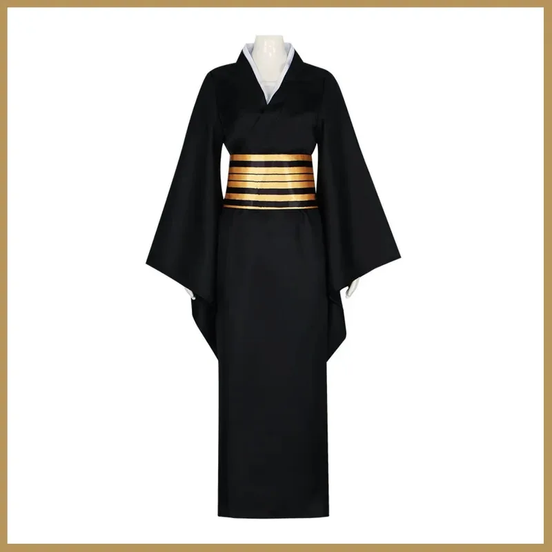 

Аниме Накиме Косплей Костюм Бесконечный Замок Пипа Девушка Японское Черное Кимоно Платье Халат Парик Женский Карнавальный Костюм ir;l5