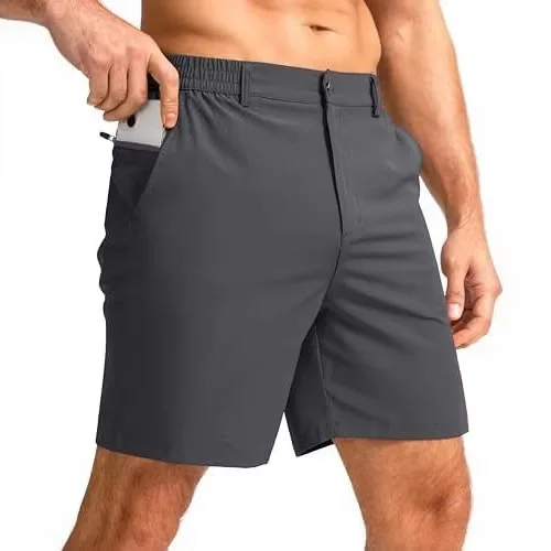 Summer Quick-drying Breathable Sports Five-point Pants Outdoor Mountaineering Golf Casual Shorts Men