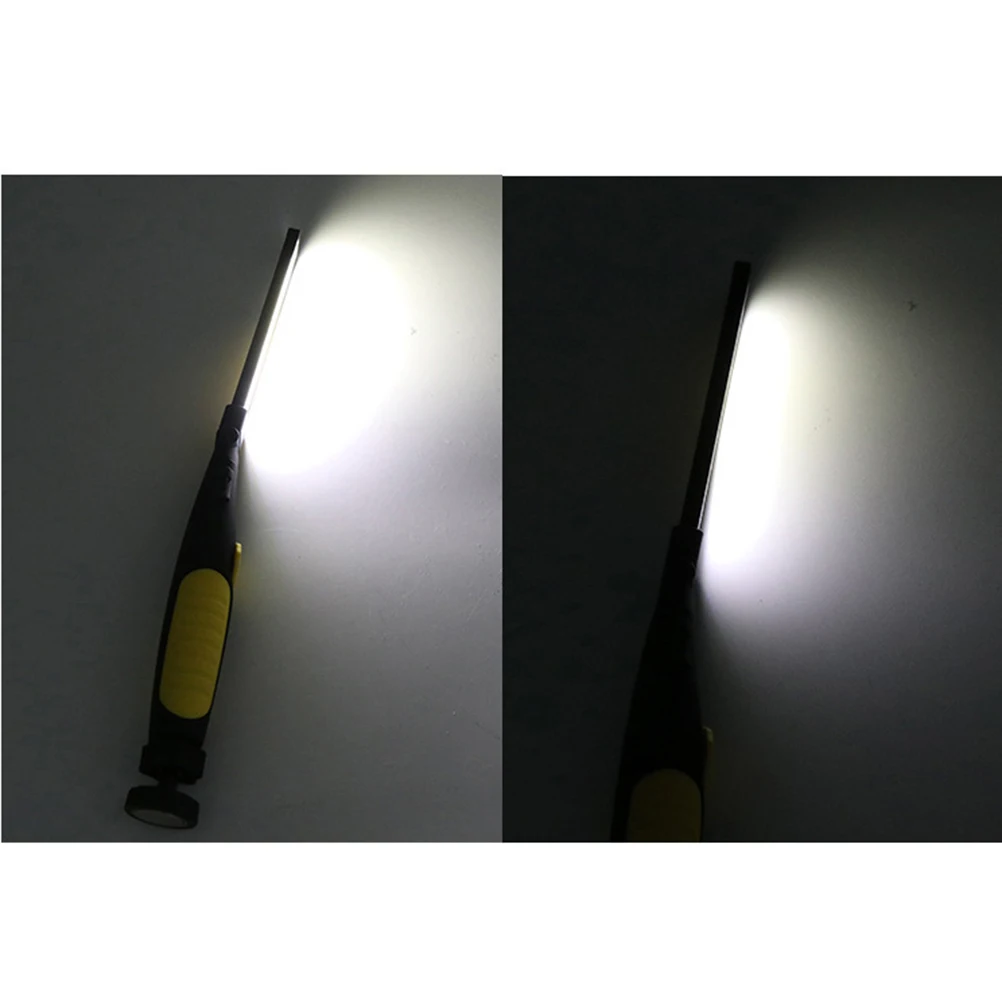 

Cob Led Work Light Rechargeable Flashlight High Lumens Bright Compact Lightweight Clip Design 180 360 Degree Rotatable Magnetic
