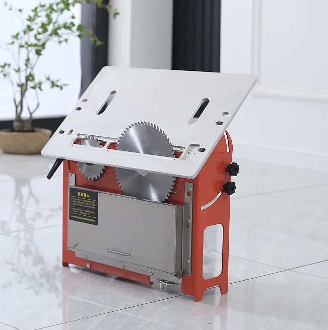 S-001 Portable Woodworking Saw Woodworking Machinery Master Saw Mini Table Saw With 50*30cm Flip Plate