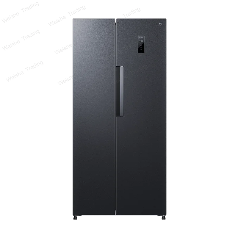 501L Side-by-Side Refrigerator - Smart 2-Door Fridge with App Control (36dB Ultra-Quiet Operation, Energy Saving）