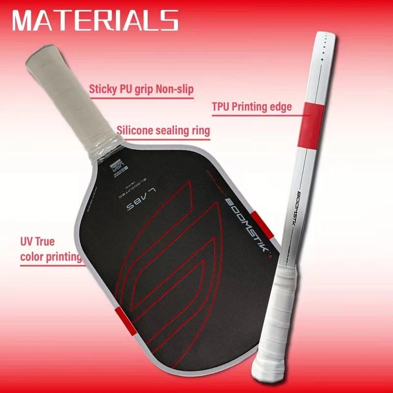 Boomstik clone corpo largo Allungato EVA Power Schiuma circostante Epp Core Pagaia da pickleball in fibra di carbonio