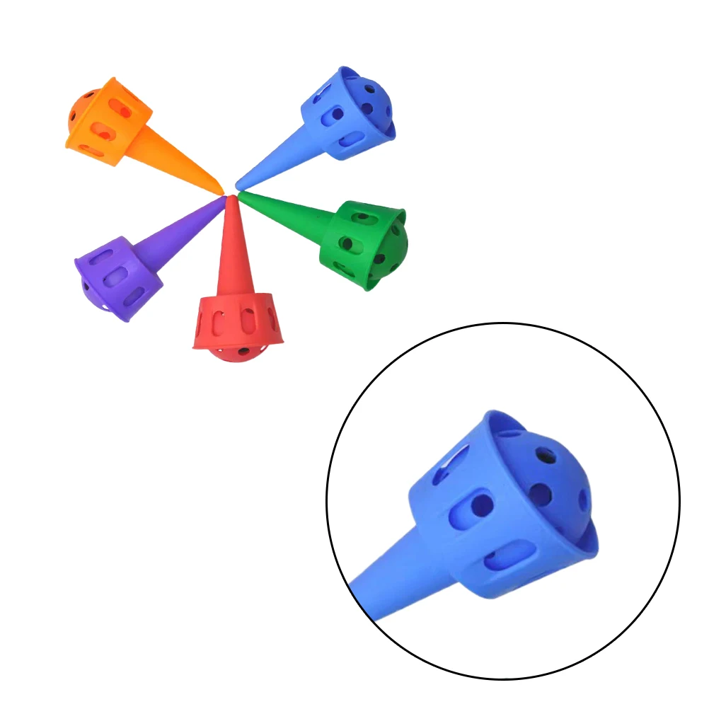 5pcs Scoop Ball Toys Kids Educational Interactive Throw Chuck Outdoor Activity Tool Lightweight Portable Child Play