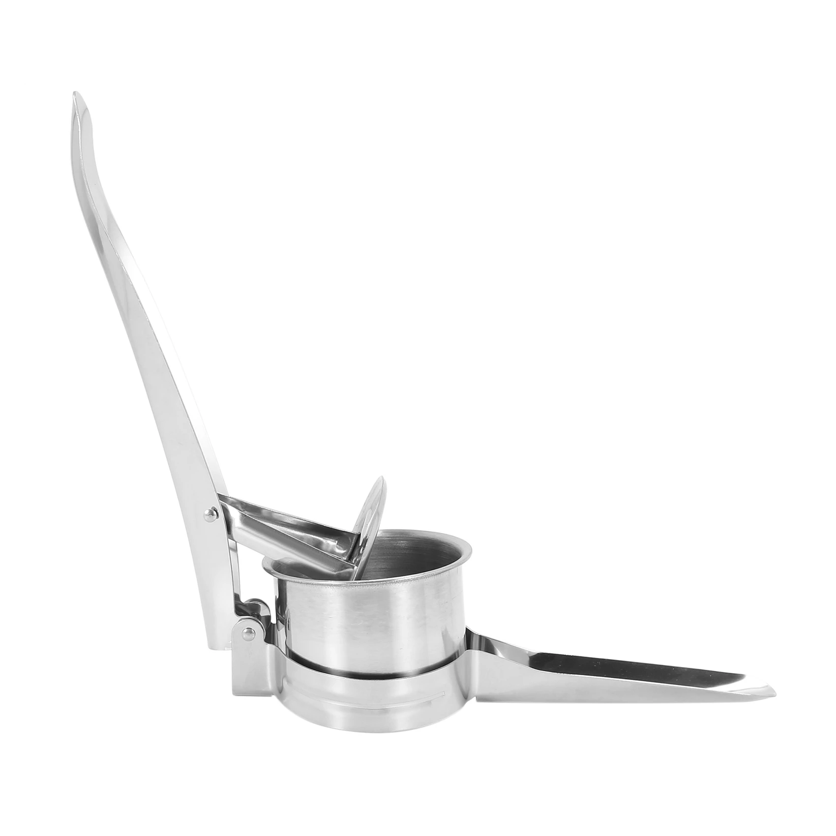 B-est Stainless Steel Potato Ricer Masher with 3 Interchangeable Discs for Fine, Medium, and Coarse, Easy to Use for Potatoes