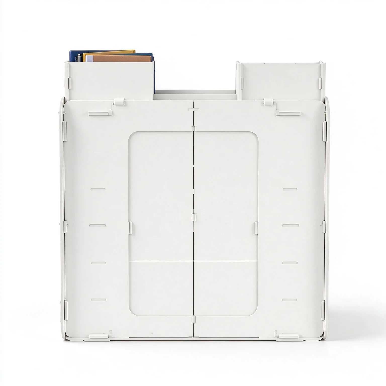 Multi-layer Desktop Document Rack, Large-Capacity Office Organizer, Multi-Functional Storage Shelf