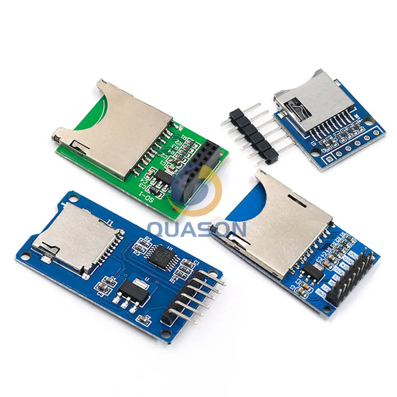 D1 Mini TF Card Module Micro SD Storage scheda di espansione Mini Micro SD TF Card Memory Shield Module con pin per Arduino ARM AVR