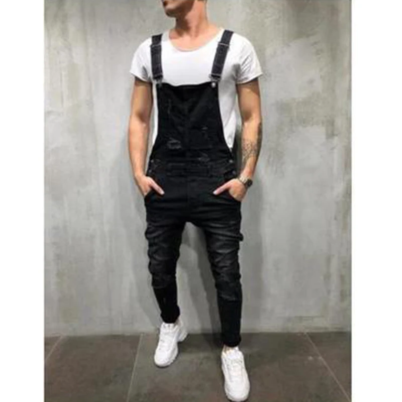 Herrenmode Schulter gurt Jeans Jeans Overall