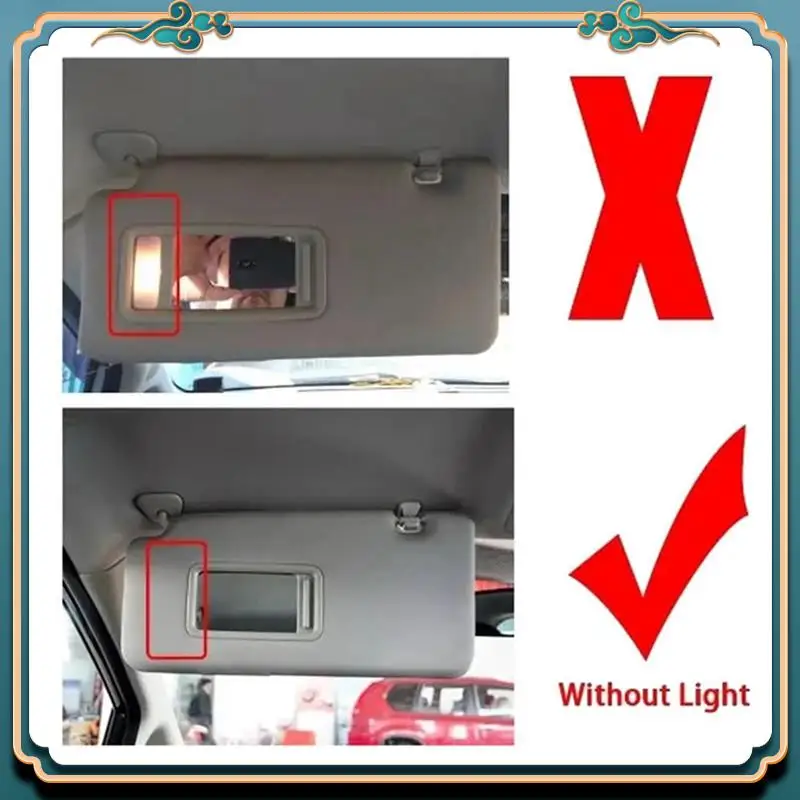 

A42M-Car Sun Visor With Mirror For Nissan Tiida C11 Hatchback 2004 - 2012