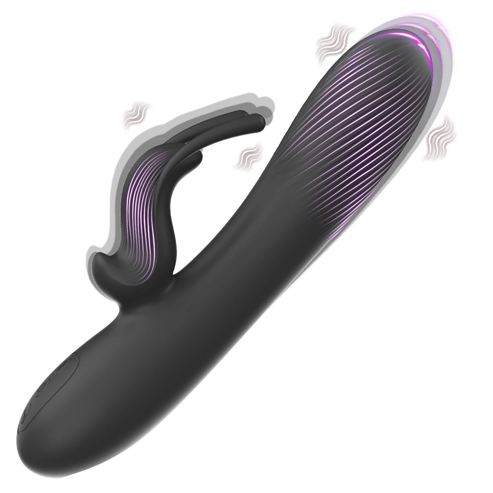 Rabbit Vibrator For Women G-spot And Clitoris Stimulation_voghion.com