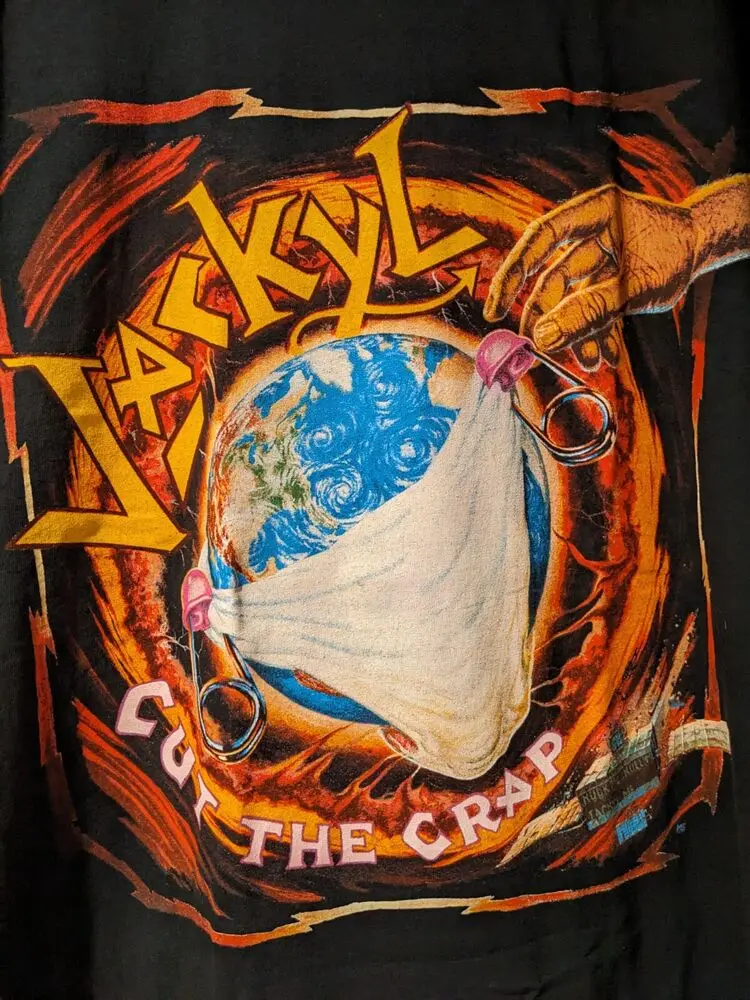 Vintage Jackyl Cut the Crap Tour Back Again Bigger Life Twice As Ugly T-Shirt