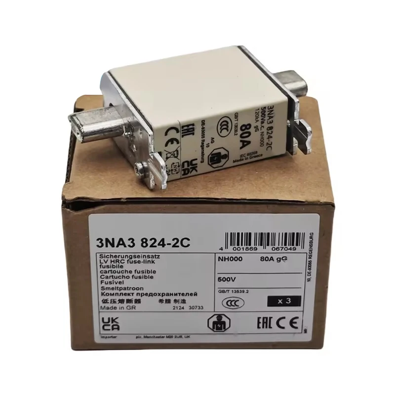 

Совершенно новый оригинальный 3NA3824-2C 3NA3824-2C низковольтное оборудование для распределения питания защита линии предохранитель контроллера ПЛК