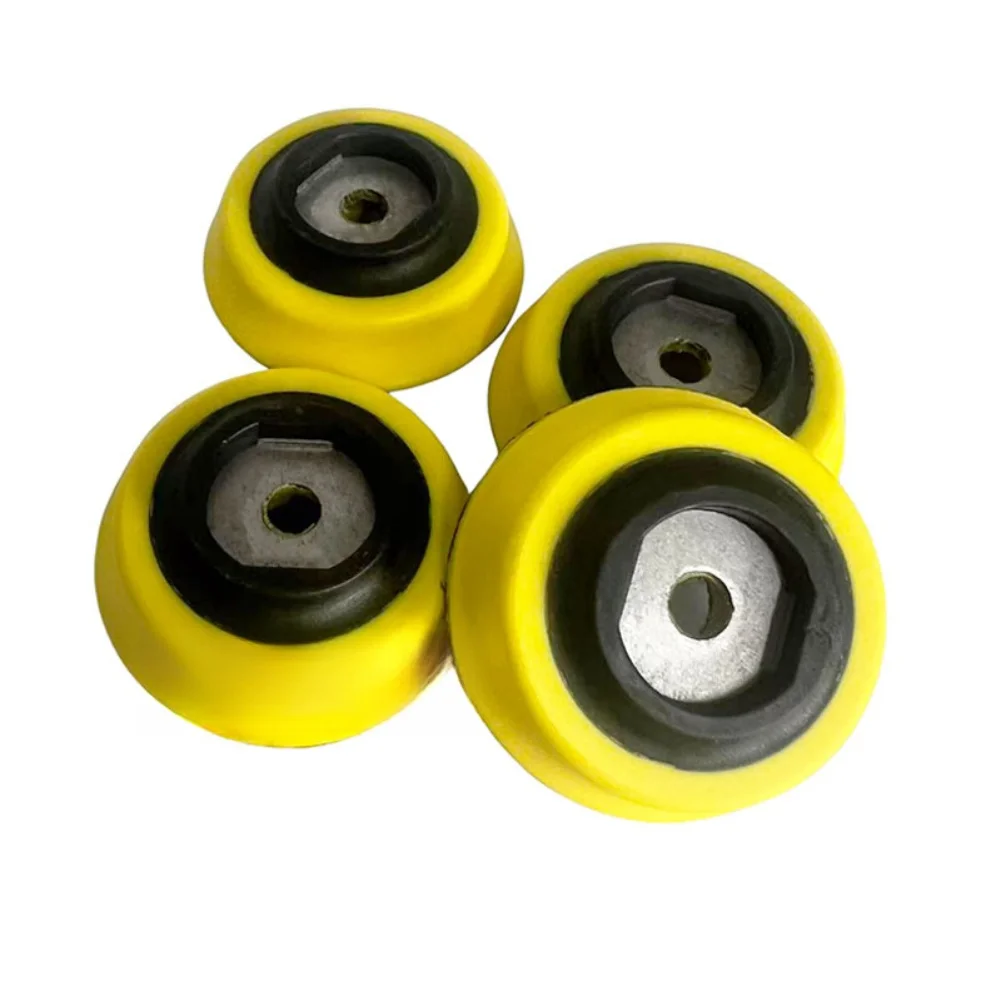 Adapter Plate Backing Pad For Grooming Tasks 6.3mm Thread Adapter Easy Attachment Design Efficient Polishing Tasks