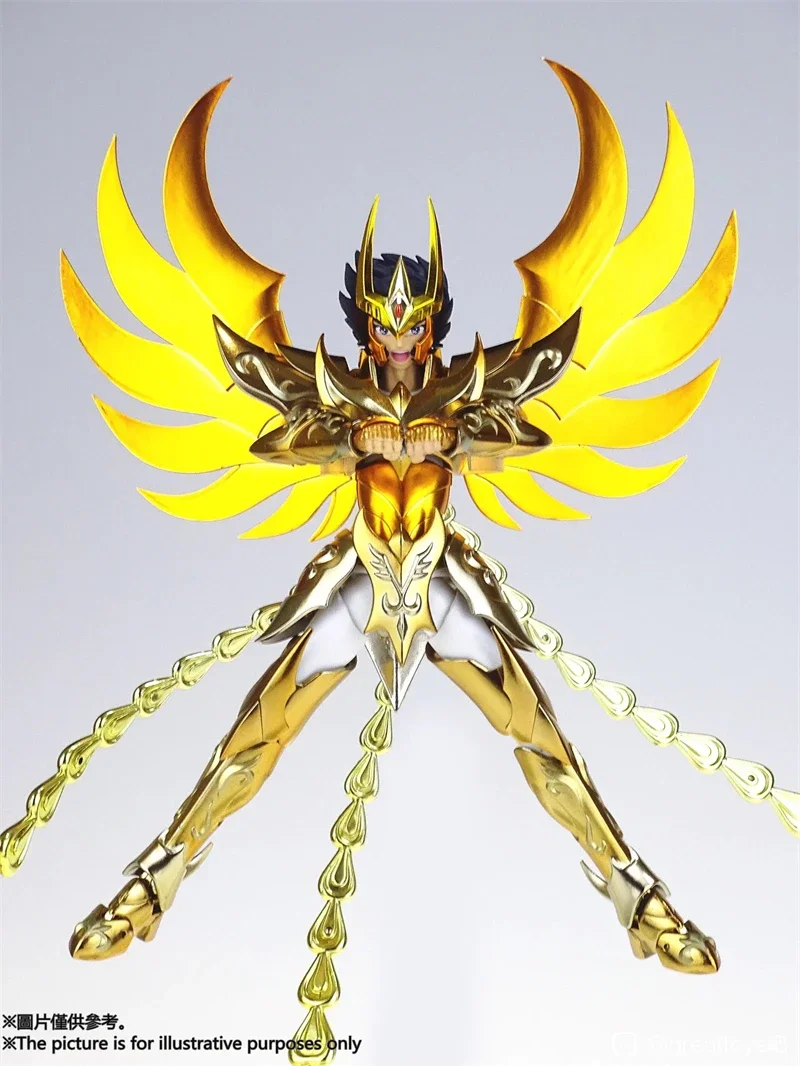 

In-stock Great Toys GreatToys GT model Saint Seiya Myth Cloth EX Bronze Phoenix Ikki V4 God Cloth metal armor Action Figure