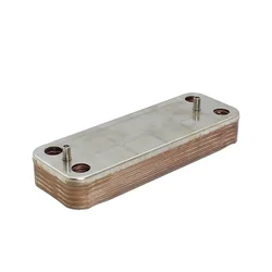 Plates stainless steel Flat Plate Heat Exchanger For Floor And Water Heating