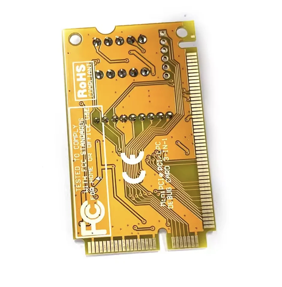 Mini PCI PCI-E Debug Card - 2-Digit Expert Fault Diagnostic for Notebook & Laptop Motherboards - PCI Express Analysis Tester