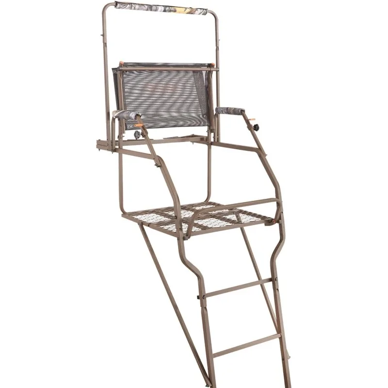 Ultra Comfort 18' Ladder Tree Stand for Hunting Climbing Hunt Seat Hunting Gear Equipment Accessories