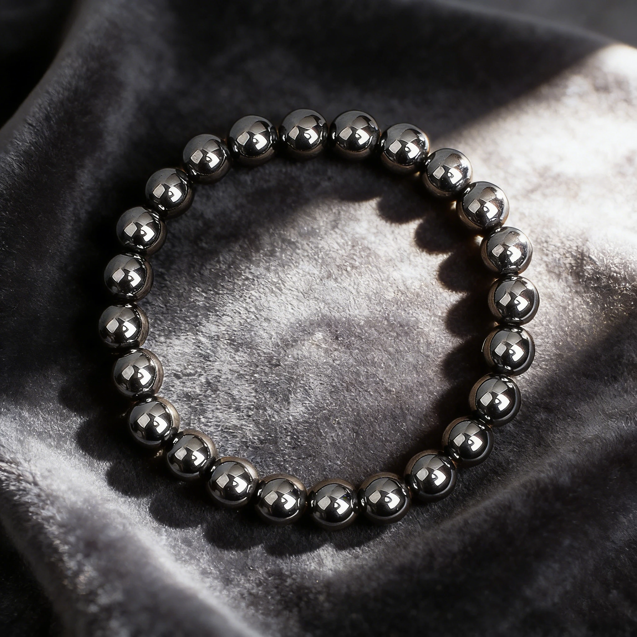 ヘマタイトビーズ 6 8 10mm ラウンドジェムストーンビ - Gemstone Bracelet Healing のレビューと価格