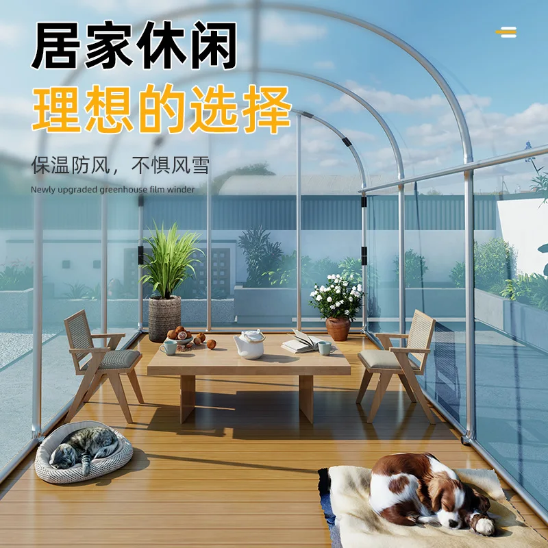 Winter greenhouse skeleton insulation household greenhouse succulent cold and rain-proof flower shed