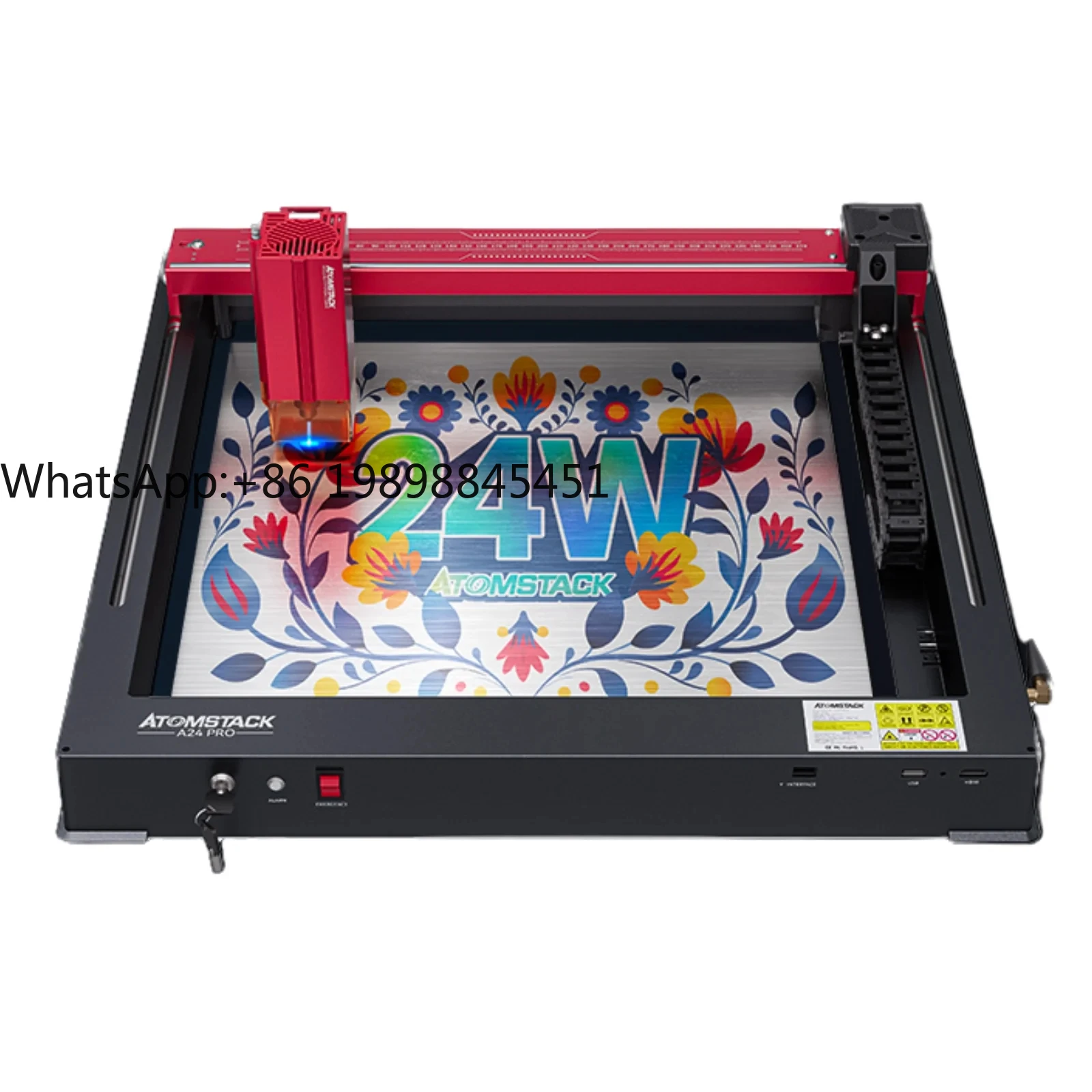 

For A24 Pro CNC Blue Laser Engraver Cutter High-Accurate New Laser Machine Packaged