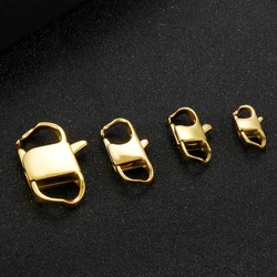 2pcs/lot Jewelry Accessories/Clasps & Hooks/DIY Making/Stainless Steel/Connectors/Hand Made/Jewelry Findings & Components