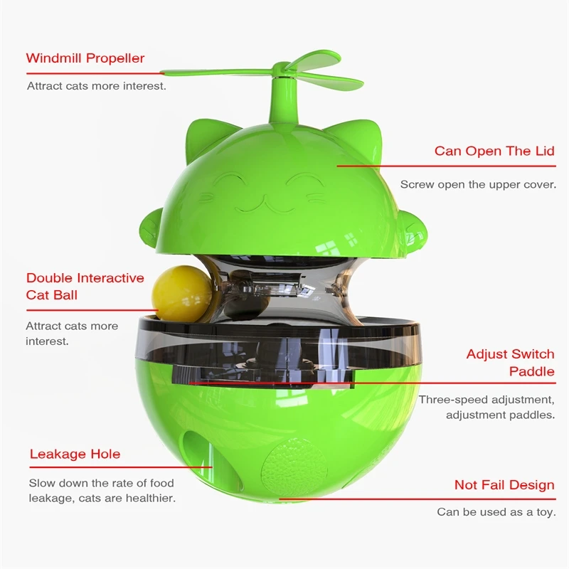 Sports Activated Interactive Cat Toy Indoor Cat with Automatic Moving Ball Toy Spinning Ball and Light Electric Cat Mouse Toys
