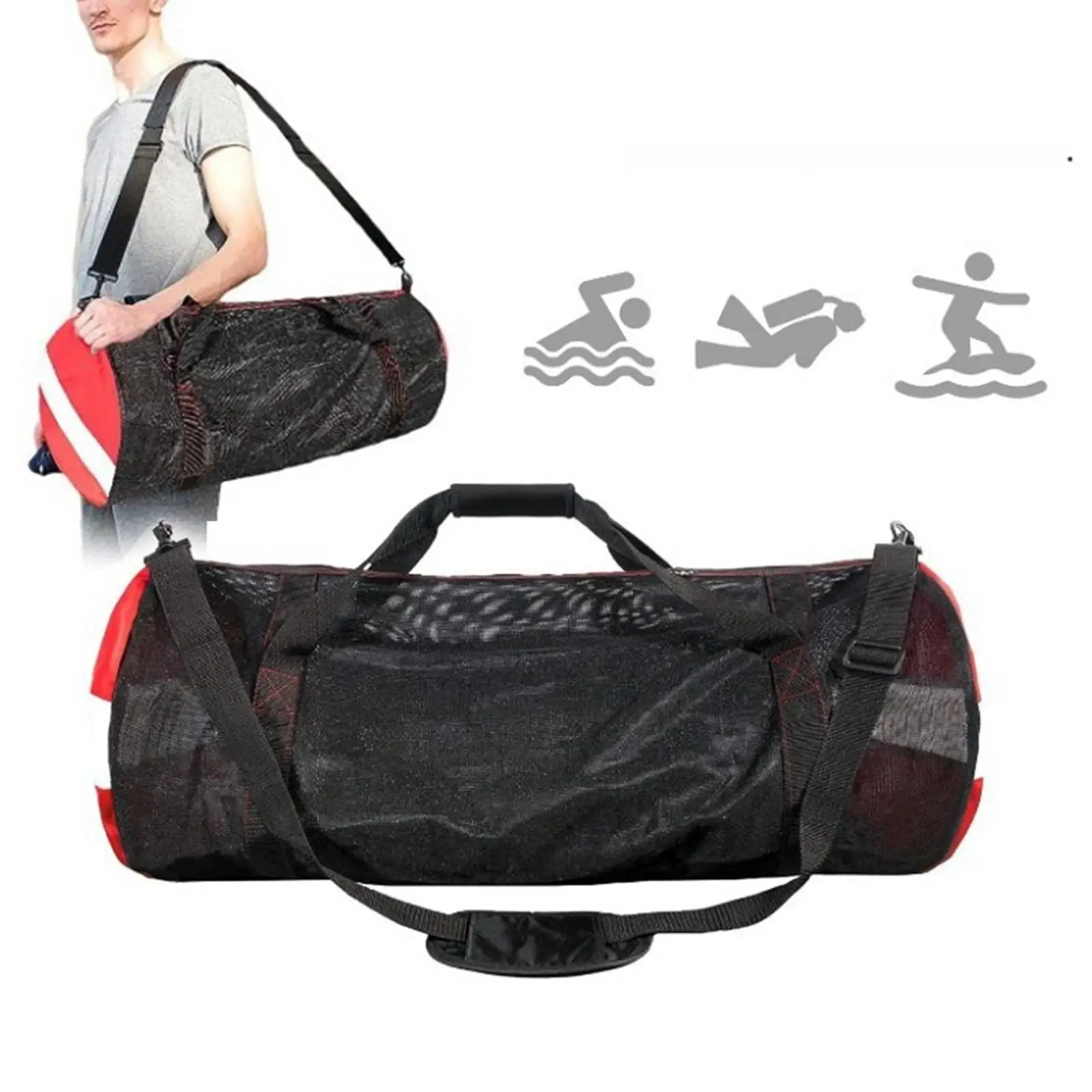 

Scuba Diving Bag Sturdy Water Sports Swimming Container Beach Activities Dive Duffel Bag Equipment Organizer Scuba Gear Bags