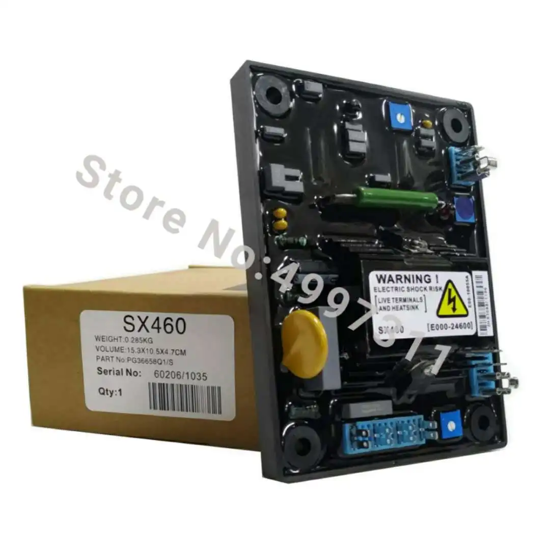 

New Factory! AVR SX460 Generator Automatic Voltage Regulator For Diesel Alternator Part Power High Quality