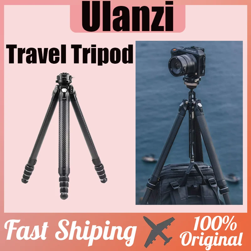 Ulanzi FALCAM TreeRoot السفر ترايبود قفل سريع Reuleaux مثلث حوض ألياف الكربون ترايبود الصلبة سويفت ترايبود للسفر في الهواء الطلق